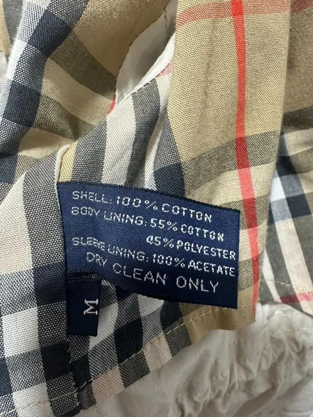 Vintage Burberry Utility Jacket Trench Coat Mid/Short Length Hood Nova Check - Picture 4 of 16